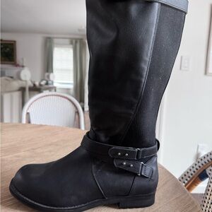 Torrid Black Combat Boots